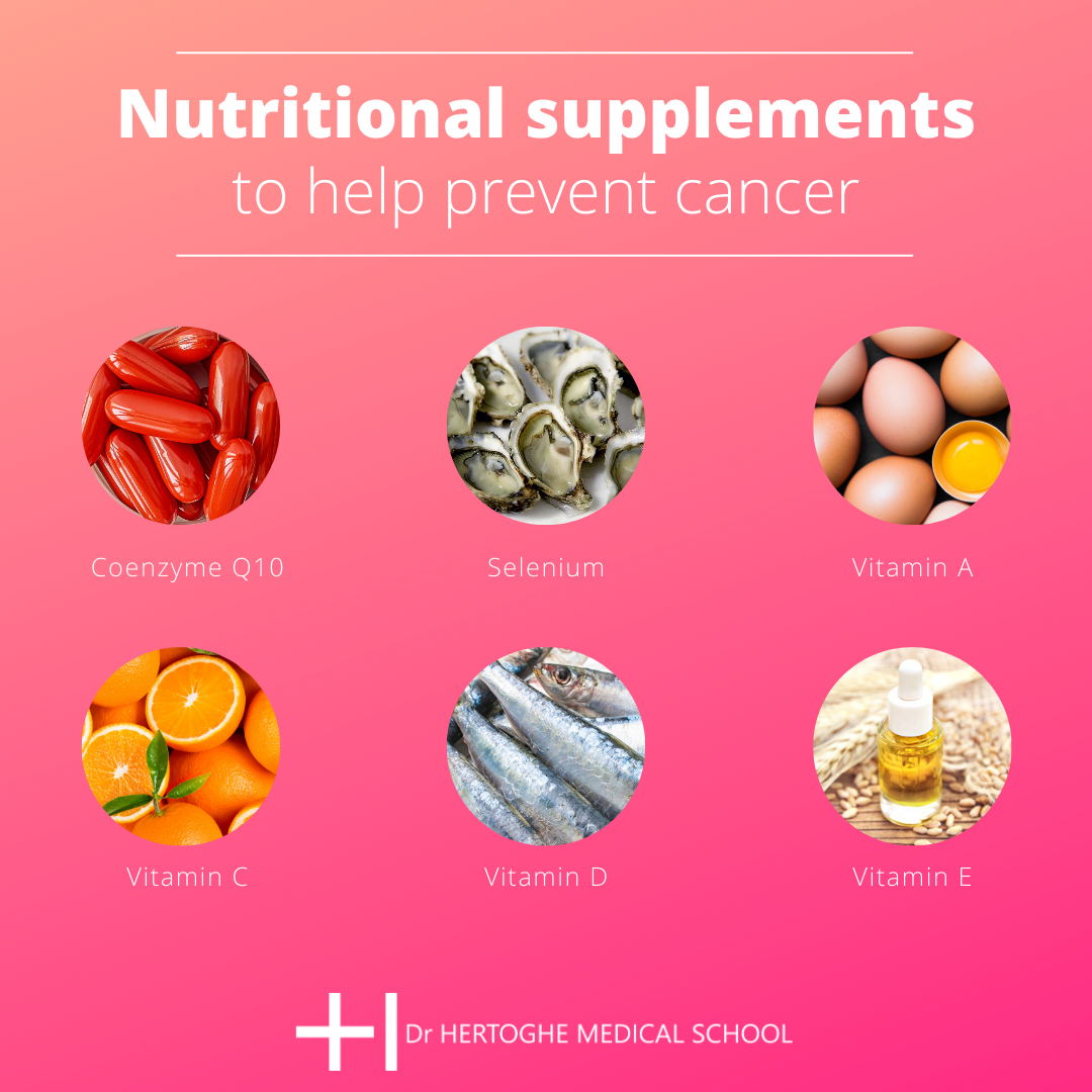Nutritional supplements to help prevent cancer Hertoghe Clinic